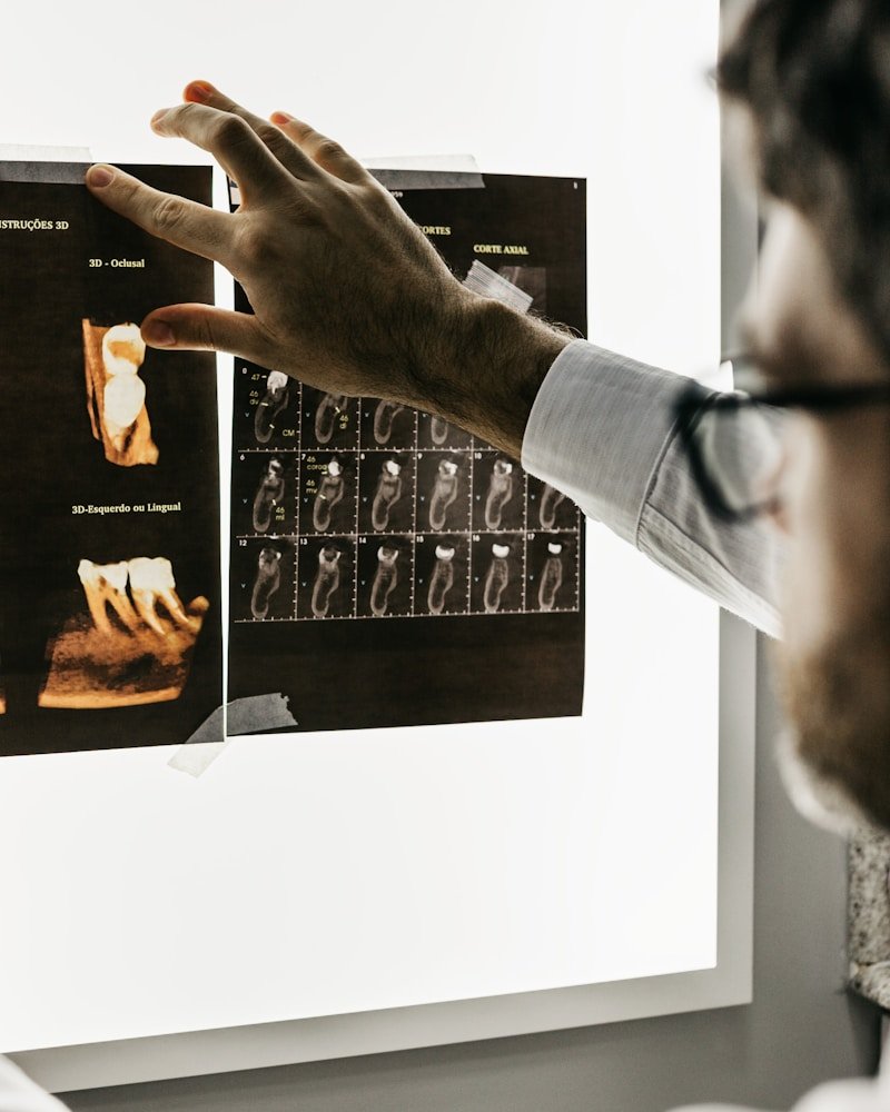 Comprehensive dental exam with digital imaging